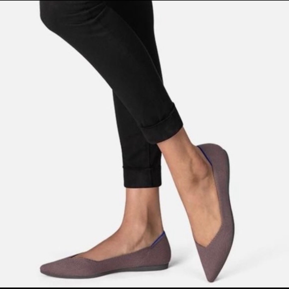 Retired Rothys The Point Mink Flats